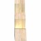 Ekena Millwork Saratoga Rough Sawn Timber Gable Bracket, Douglas Fir, 60"W x 22"H x 6"D x 6"F, 9/12 Pitch GBW060X22X0606SAR00RDF - alternate 5